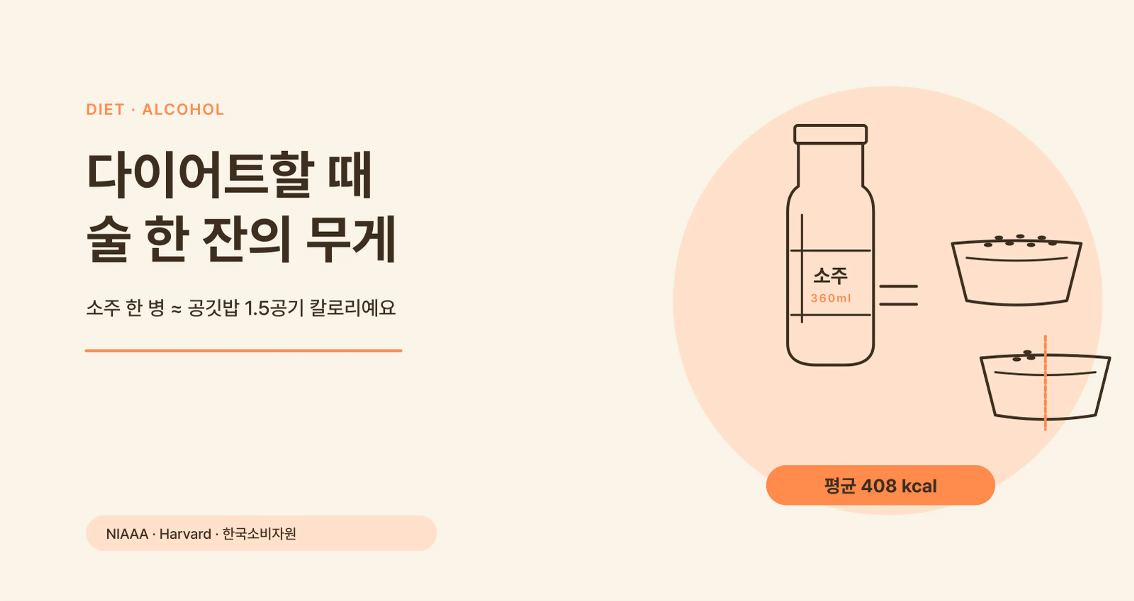 다이어트 중 소주 한 병, 정말 괜찮을까요?